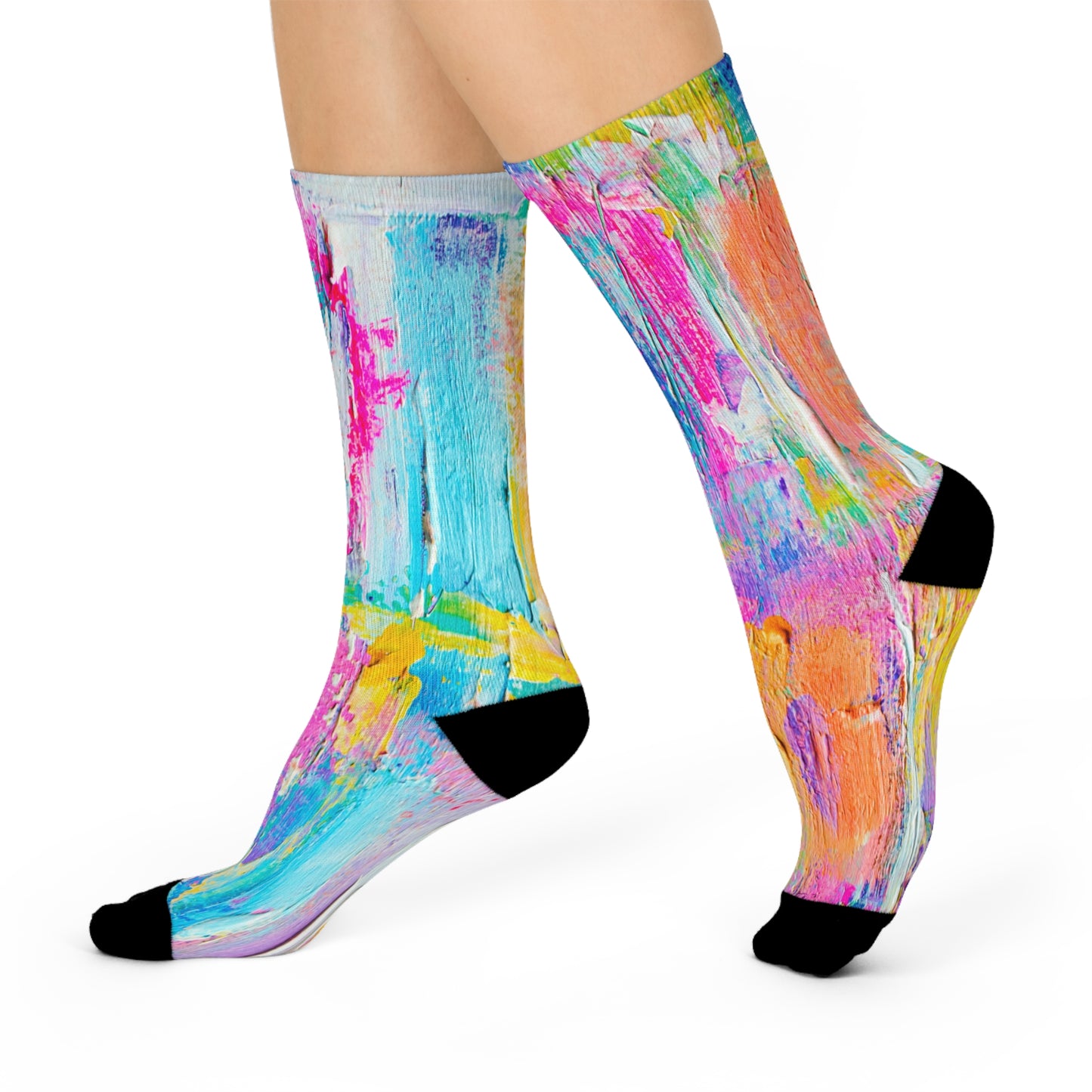 Pastel Colors - Inovax Cushioned Crew Socks