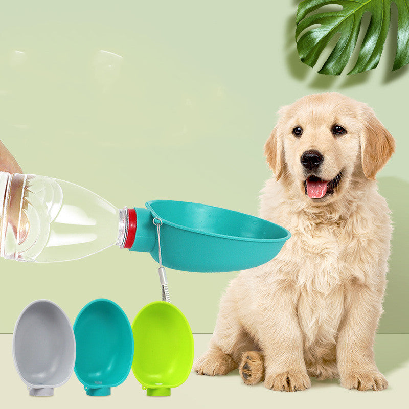 Bol à boire Portable pour chien, alimentation en eau en plein air pour animaux de compagnie, tasse d'eau extérieure, bouilloire pour petites races, produits pour animaux de compagnie