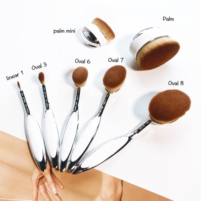 Base de maquillaje blanca Artis Brush Mirror