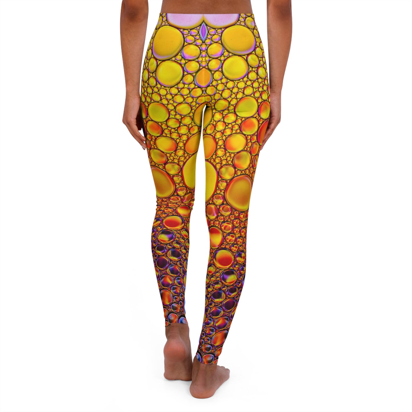 Couleurs scintillantes - Leggings en spandex Inovax pour femmes