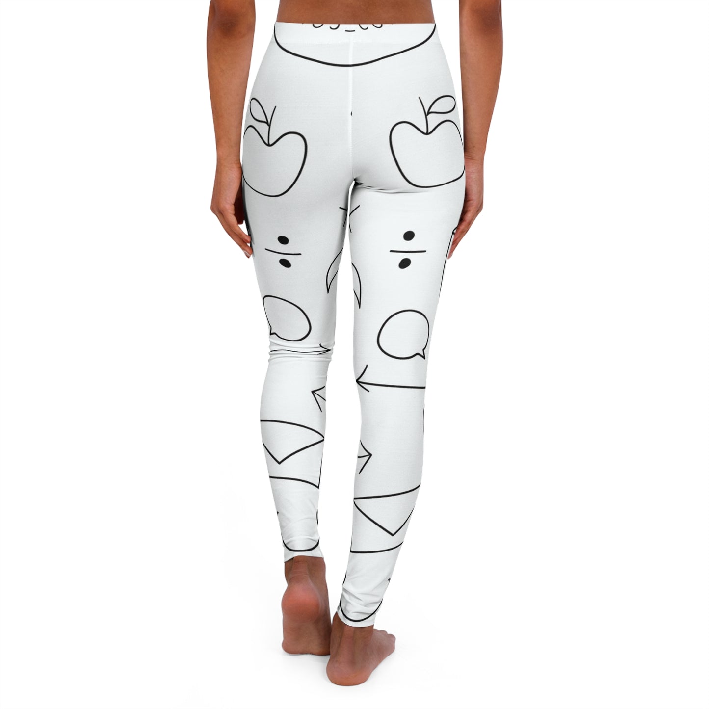 Doodle - Leggings de spandex para mujer Inovax