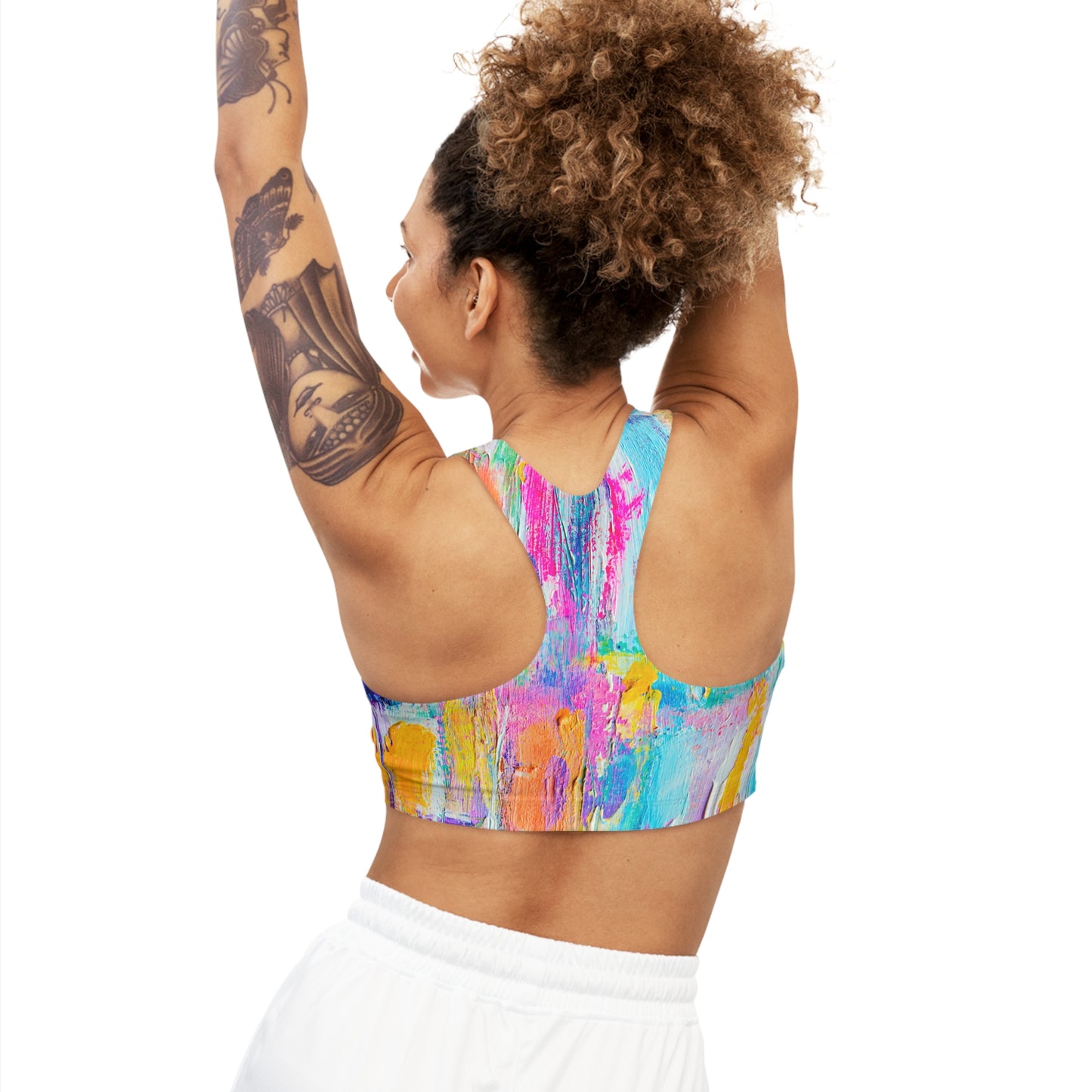 Pastel Colors - Inovax Seamless Sports Bra