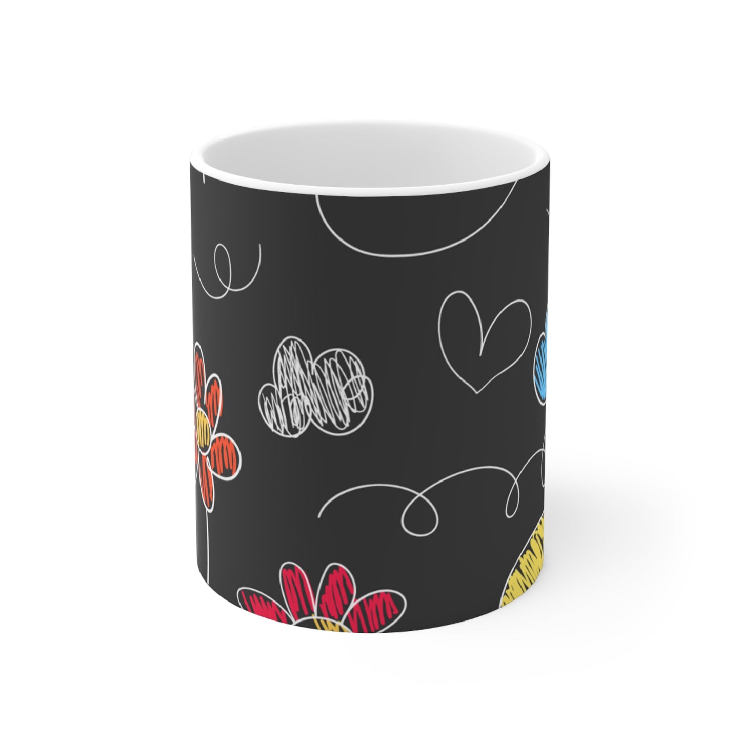 Kids Doodle Playground - Inovax Ceramic Mug 11oz