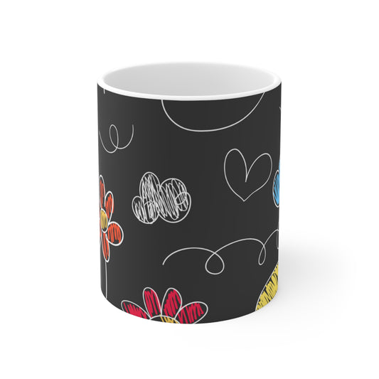 Aire de jeux pour enfants Doodle - Tasse en céramique Inovax 11oz