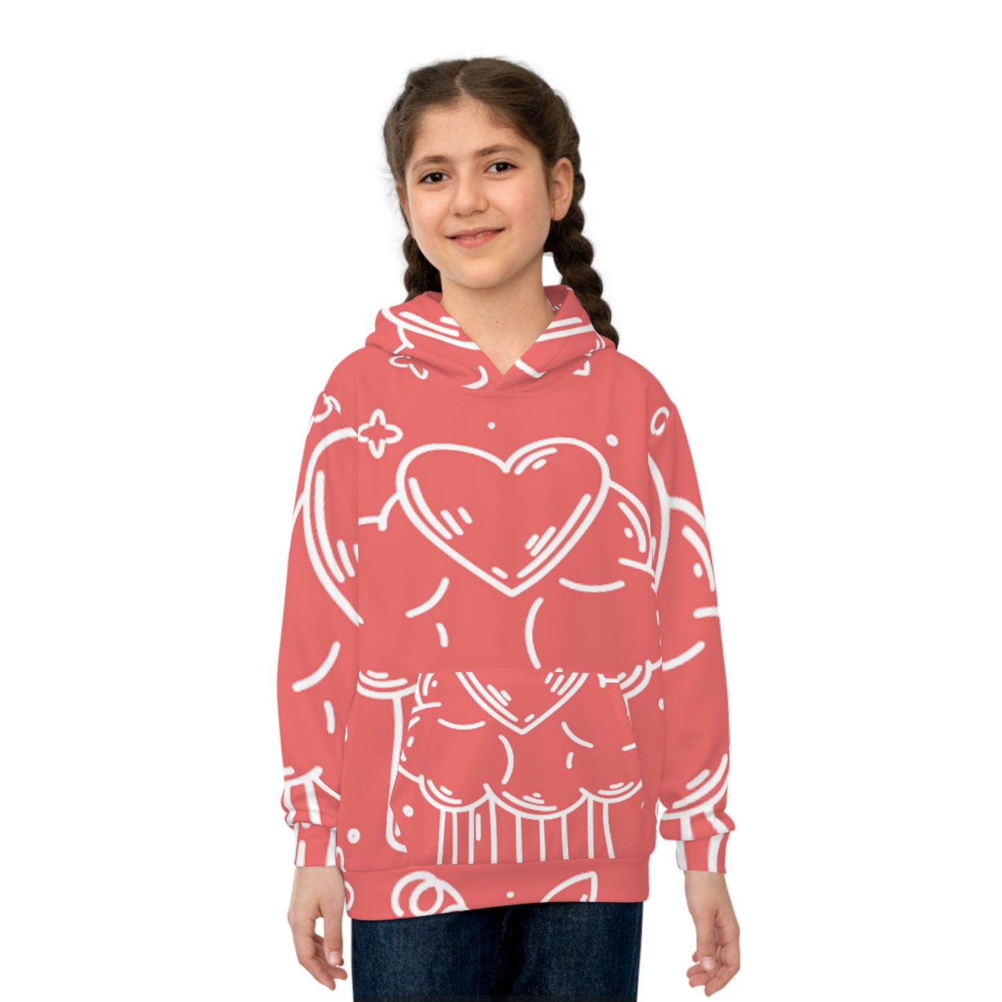 Doodle Pancake - Sudadera con capucha infantil Inovax