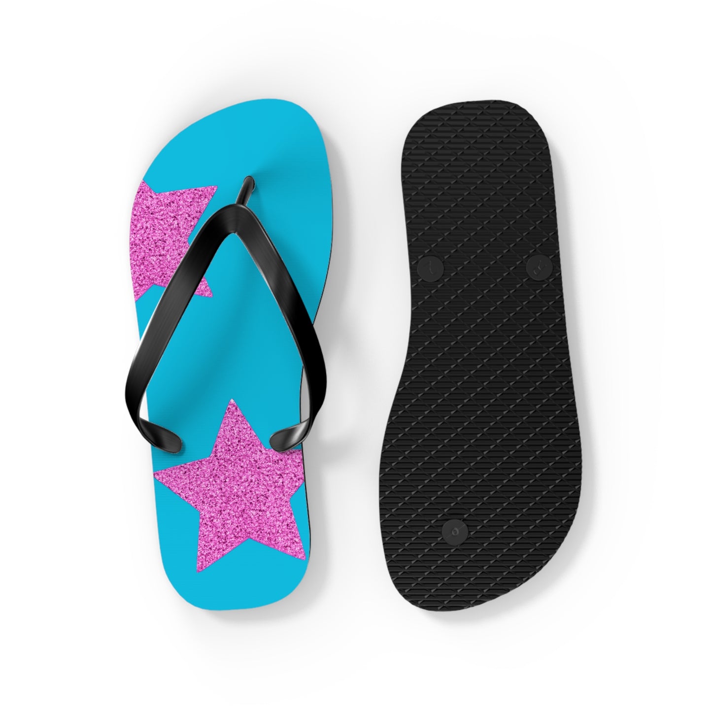 Pink Stars - Inovax Flip Flops