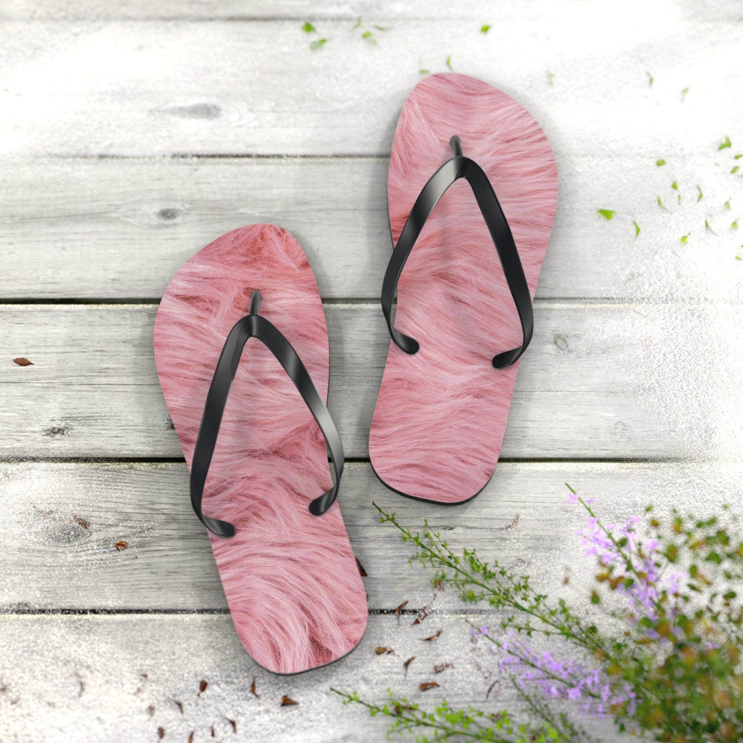 Pink Teddy - Inovax Flip Flops