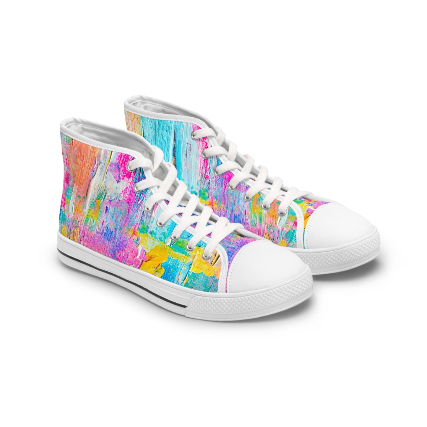 Pastel Colors - Inovax Women's Hight Top Sneakers