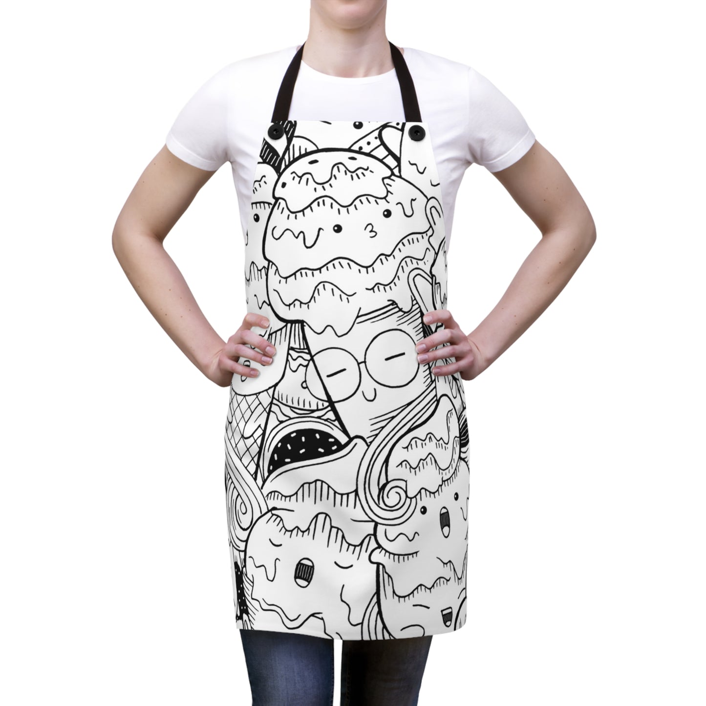 Doodle Icecream - Inovax Apron