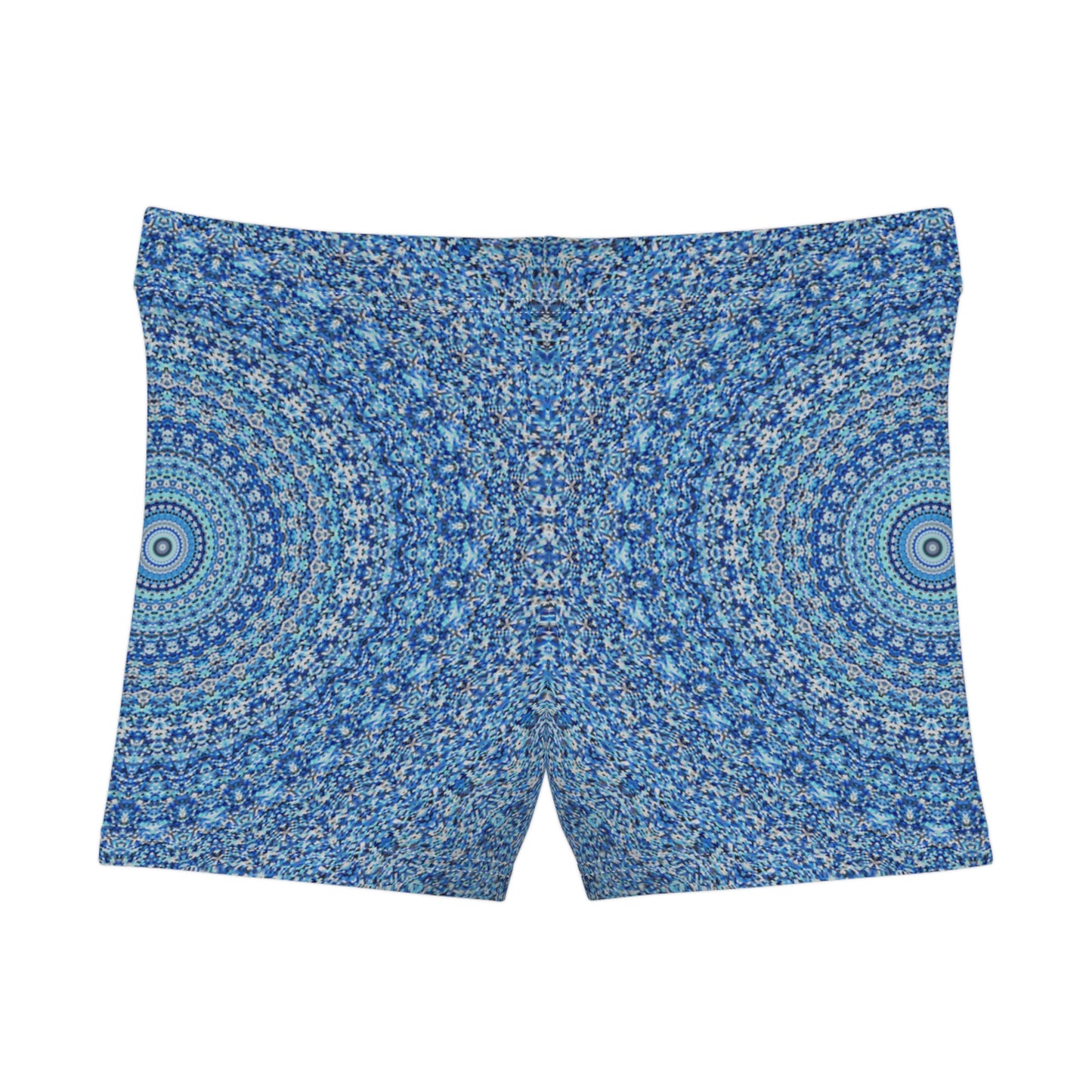 Mandala Bleu - Short Femme Inovax