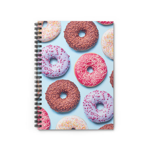 Donuts - Inovax Spiral Notebook (Ruled Line)