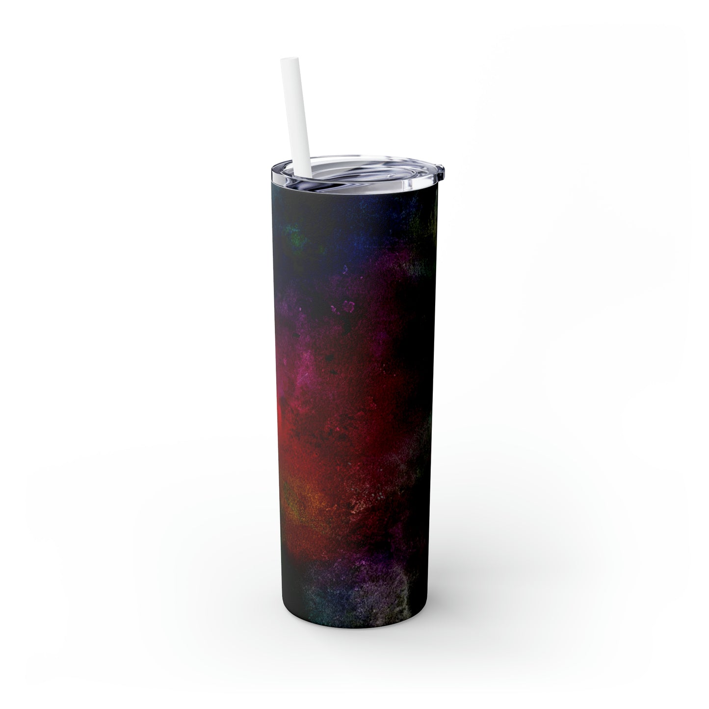 Dark Explosion - Vaso delgado con pajita Inovax Maars® de 20 oz