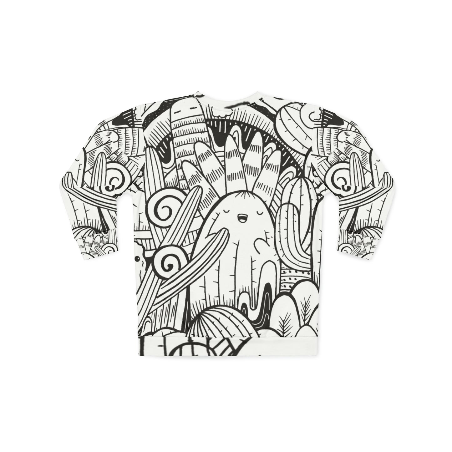 Doodle Cactus - Inovax Unisex Sweatshirt