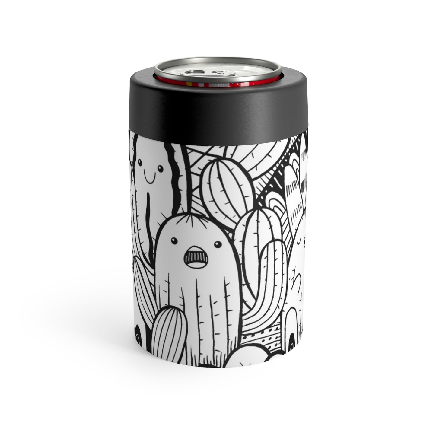 Doodle Cactus - Soporte para latas Inovax