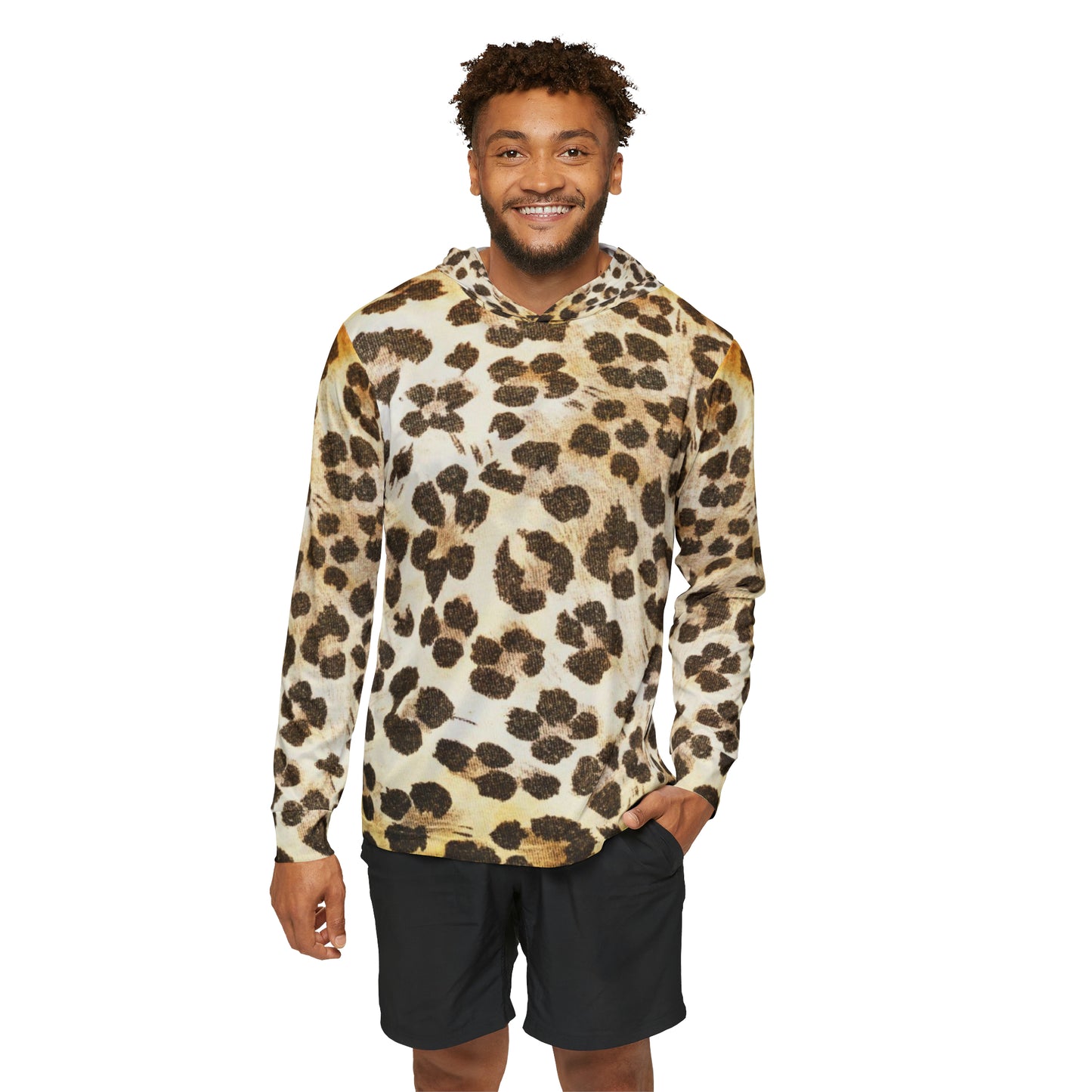 Cheetah - Sudadera con capucha deportiva de calentamiento para hombre