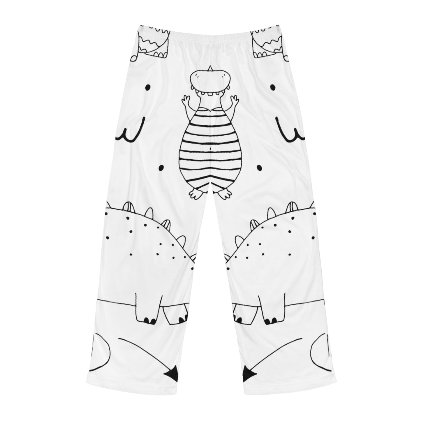 Doodle Dinosaures - Pantalon de pyjama Inovax pour hommes