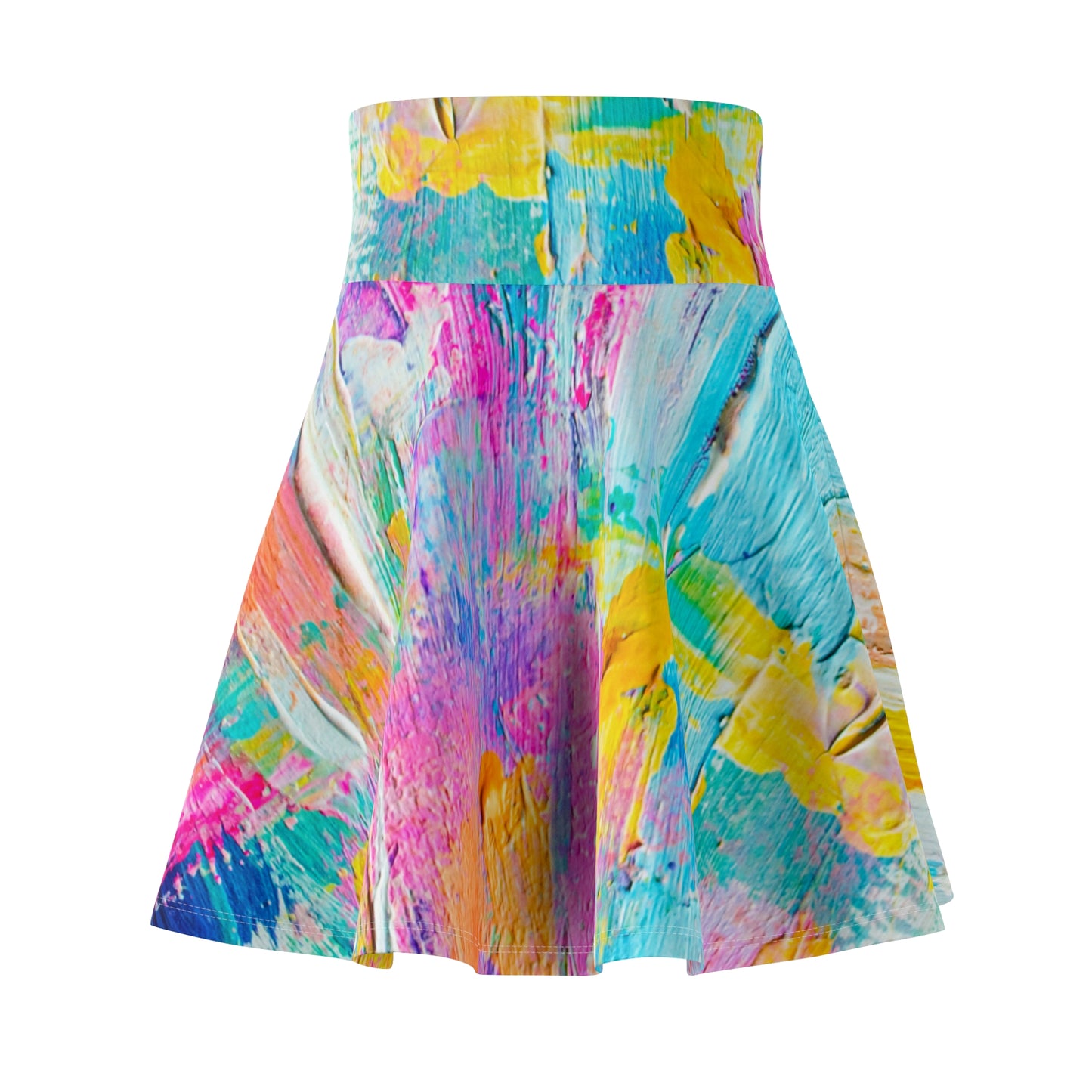 Pastel Colors - Inovax Woman's Skater Skirt