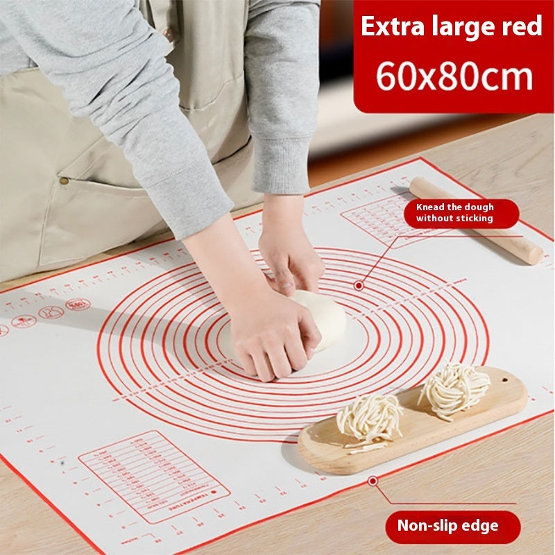 Dough Kneading Household Rolling Cloth Non-slip Non-stick Silicone Mat