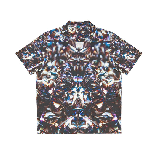 Liquid Metalic - Camisa hawaiana para hombre Inovax