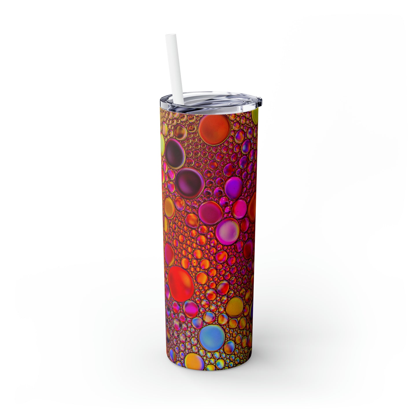 Sparkling Colors - Inovax Maars® Skinny Tumbler with Straw 20oz