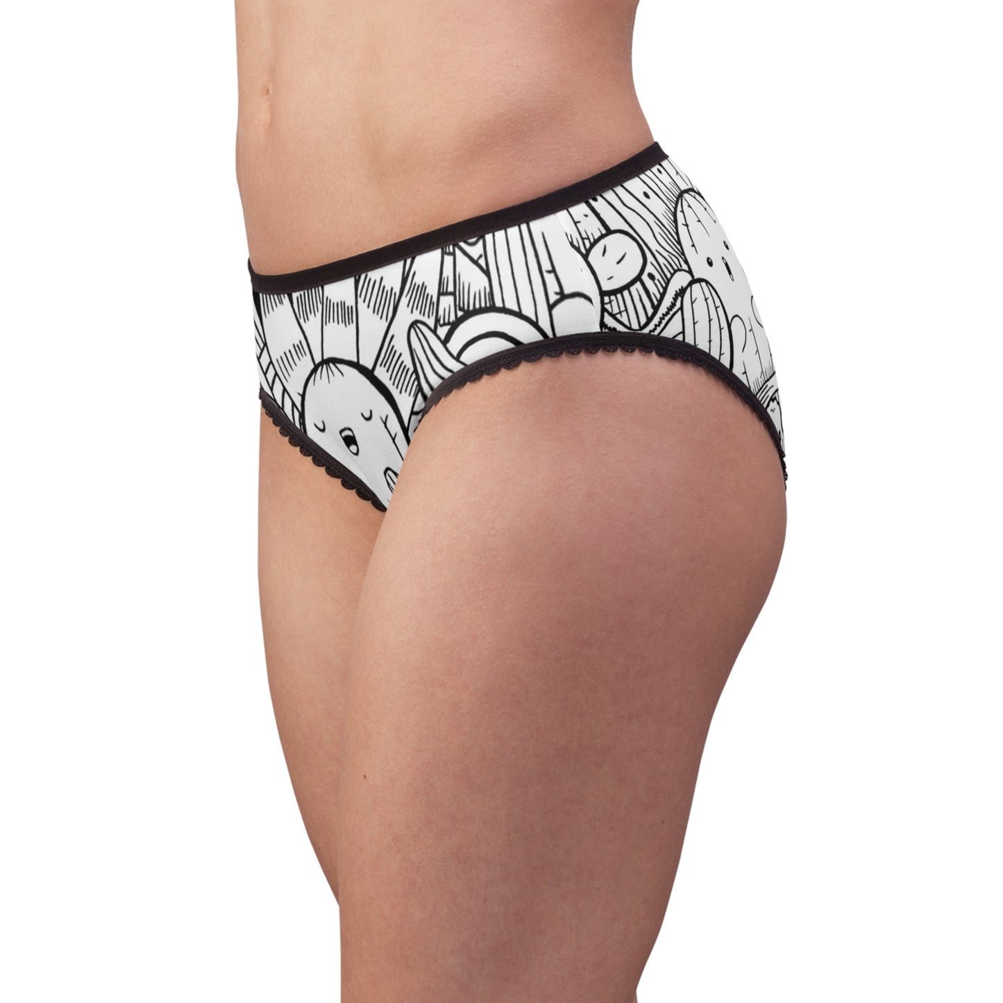 Doodle Cactus - Inovax Women's Briefs