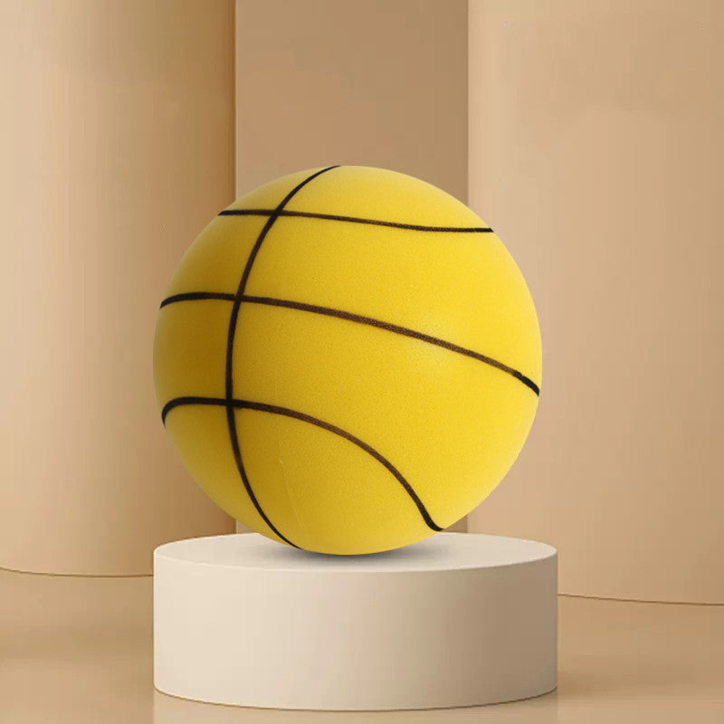 Balle de sport silencieuse en mousse haute densité, basket-Ball d'intérieur muet, balle élastique douce, jeux de jouets de sport pour enfants