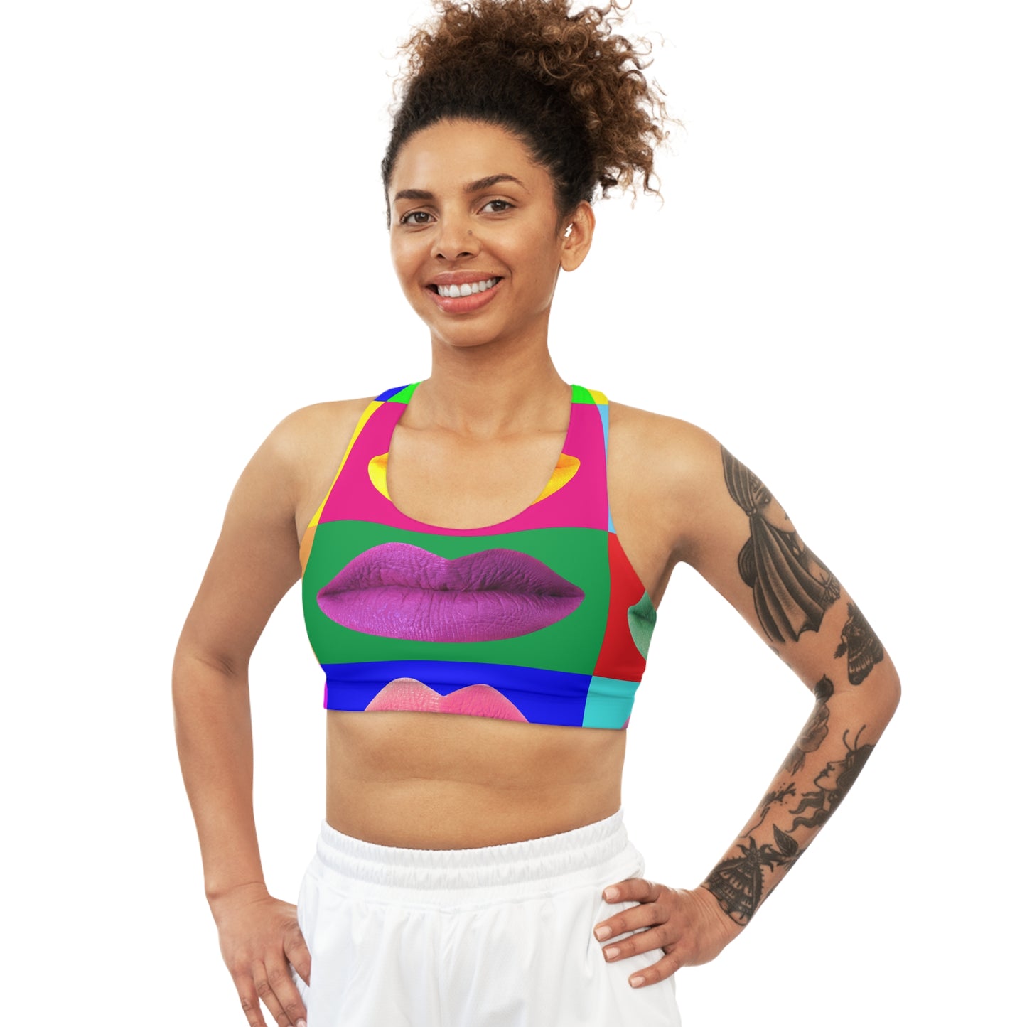 Pop Mouth - Soutien-gorge de sport sans couture Inovax