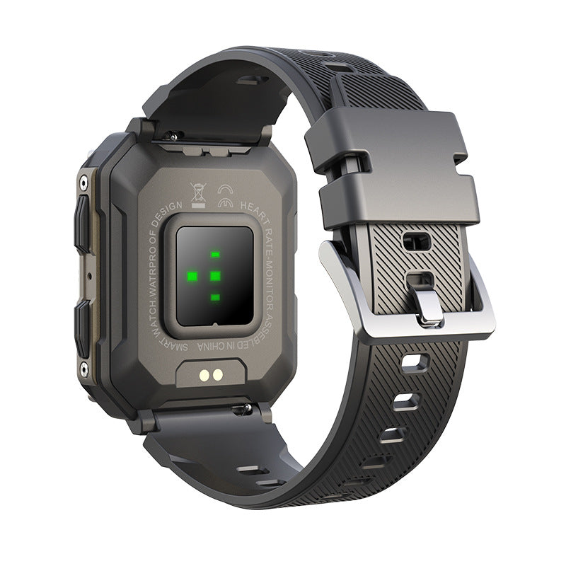 Bluetooth Talk Smart Watch al aire libre tres deportes anti impermeable medidor paso