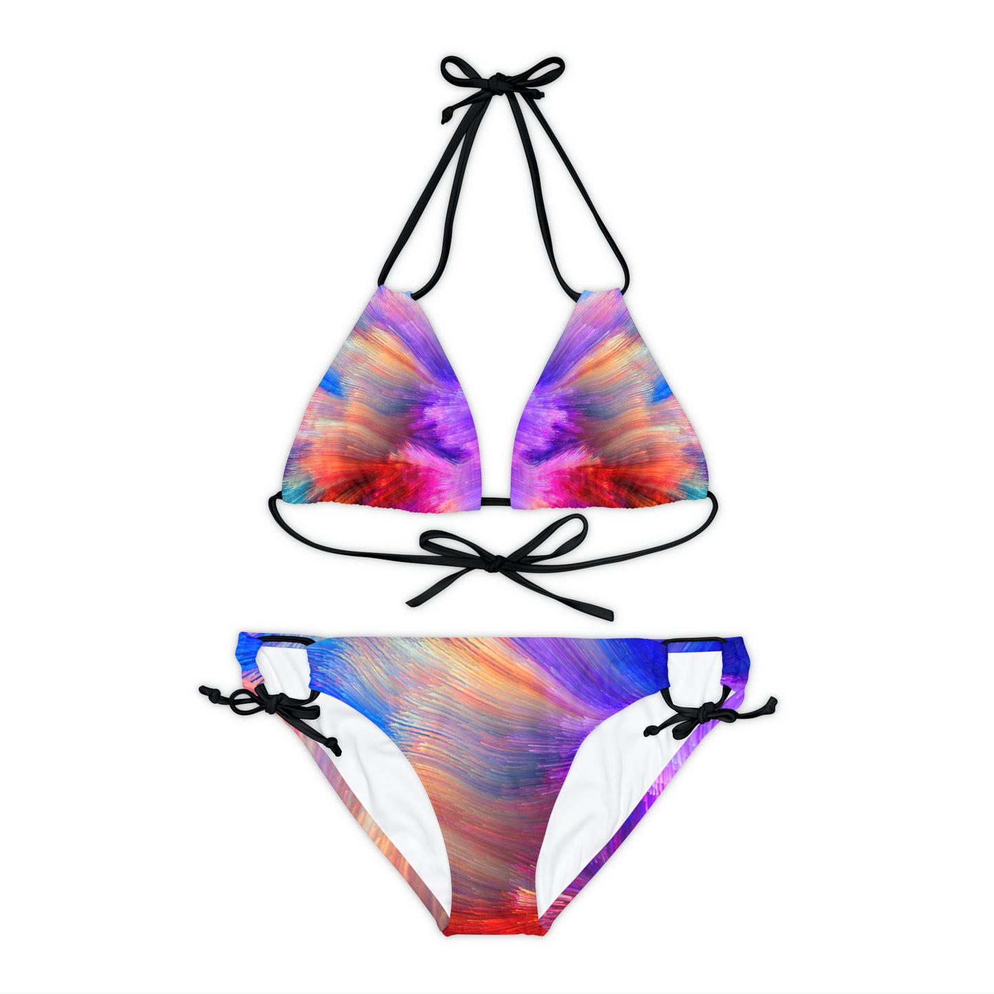 Neon Splash - Ensemble de bikini à bretelles Inovax