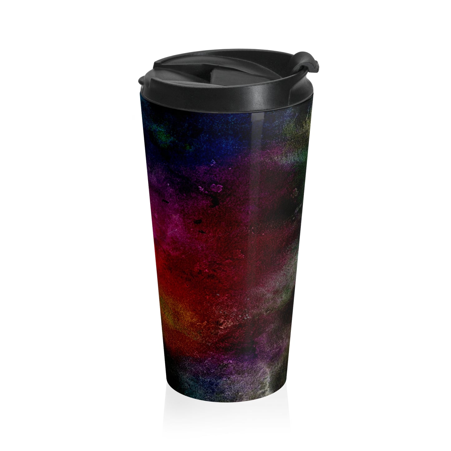 Explosión oscura - Taza de viaje de acero inoxidable Inovax