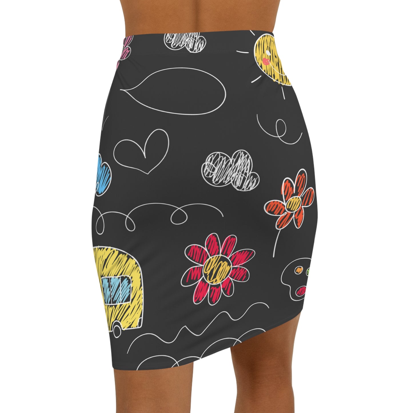 Kids Doodle Playground - Inovax Women's Mini Skirt