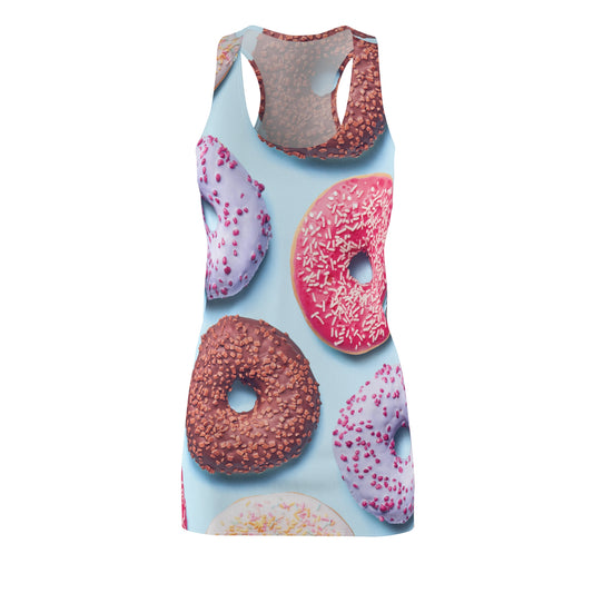 Donuts - Robe dos nageur coupée et cousue Inovax pour femmes