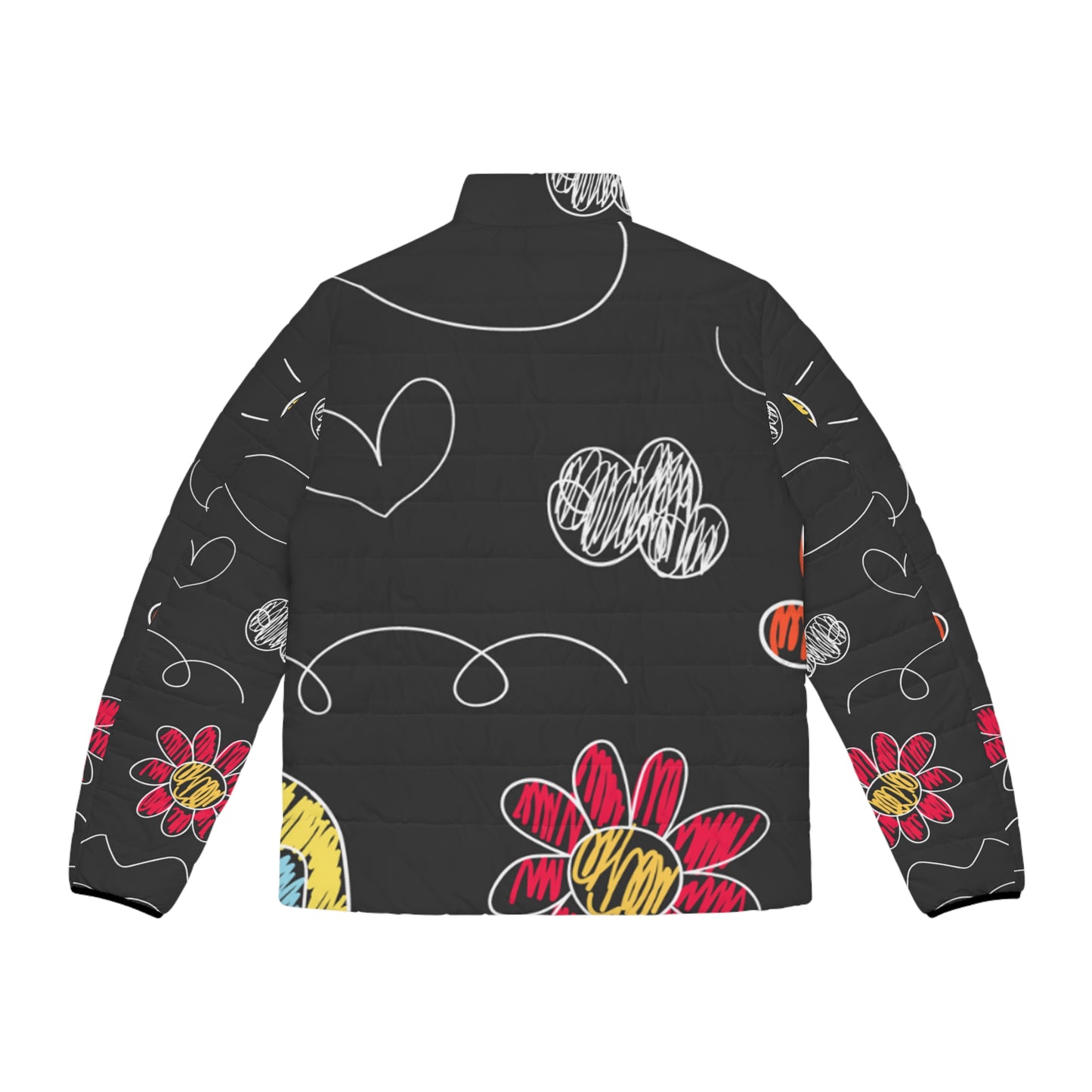 Kids Doodle Playground - Chaqueta acolchada para hombre Inovax