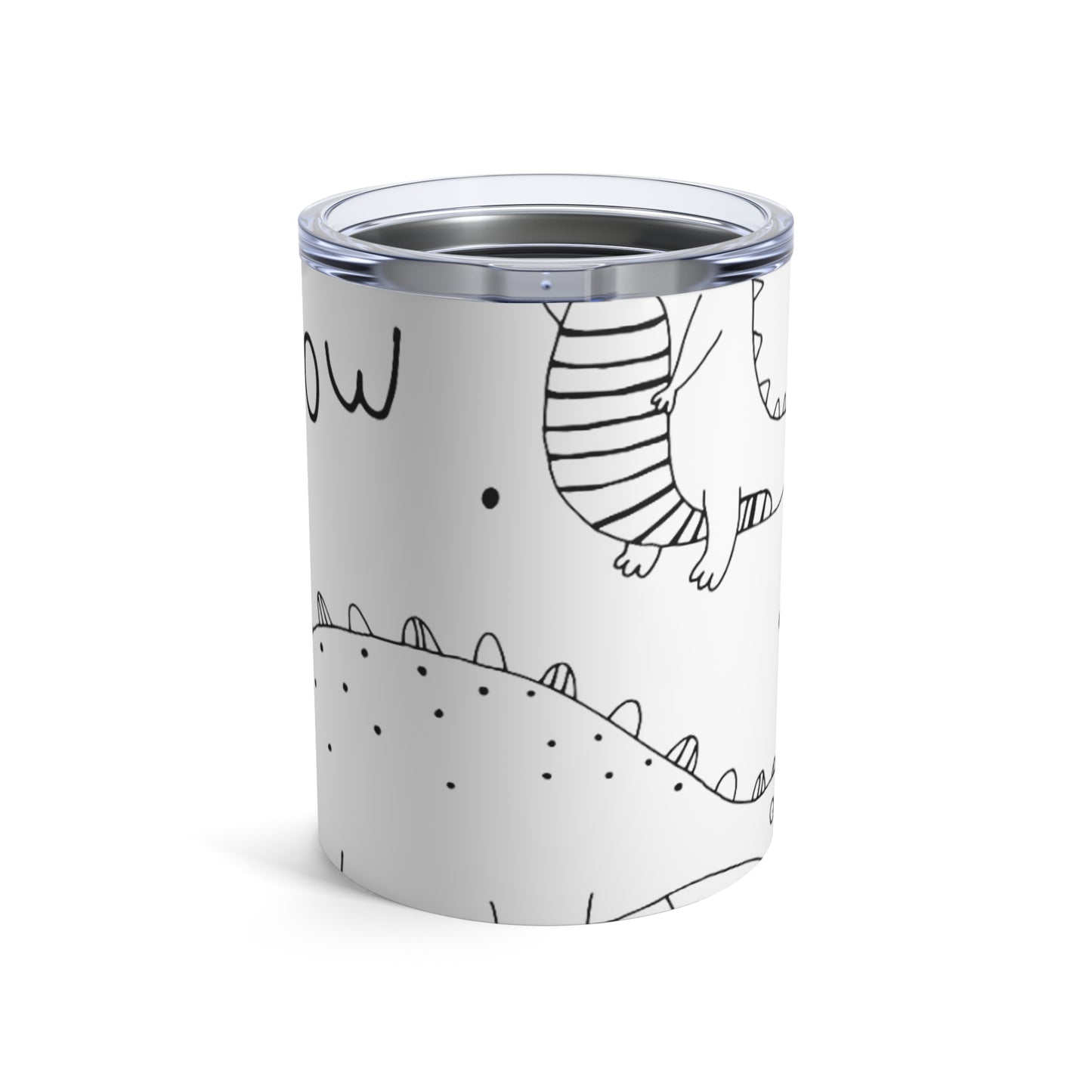 Doodle Dinosours - Inovax Tumbler 10oz