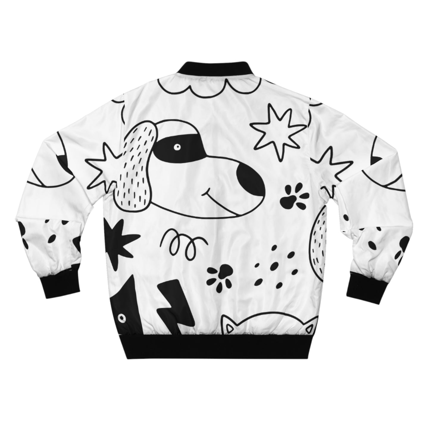 Doodle Dogs & Cats - Inovax Men's Bomber Jacket