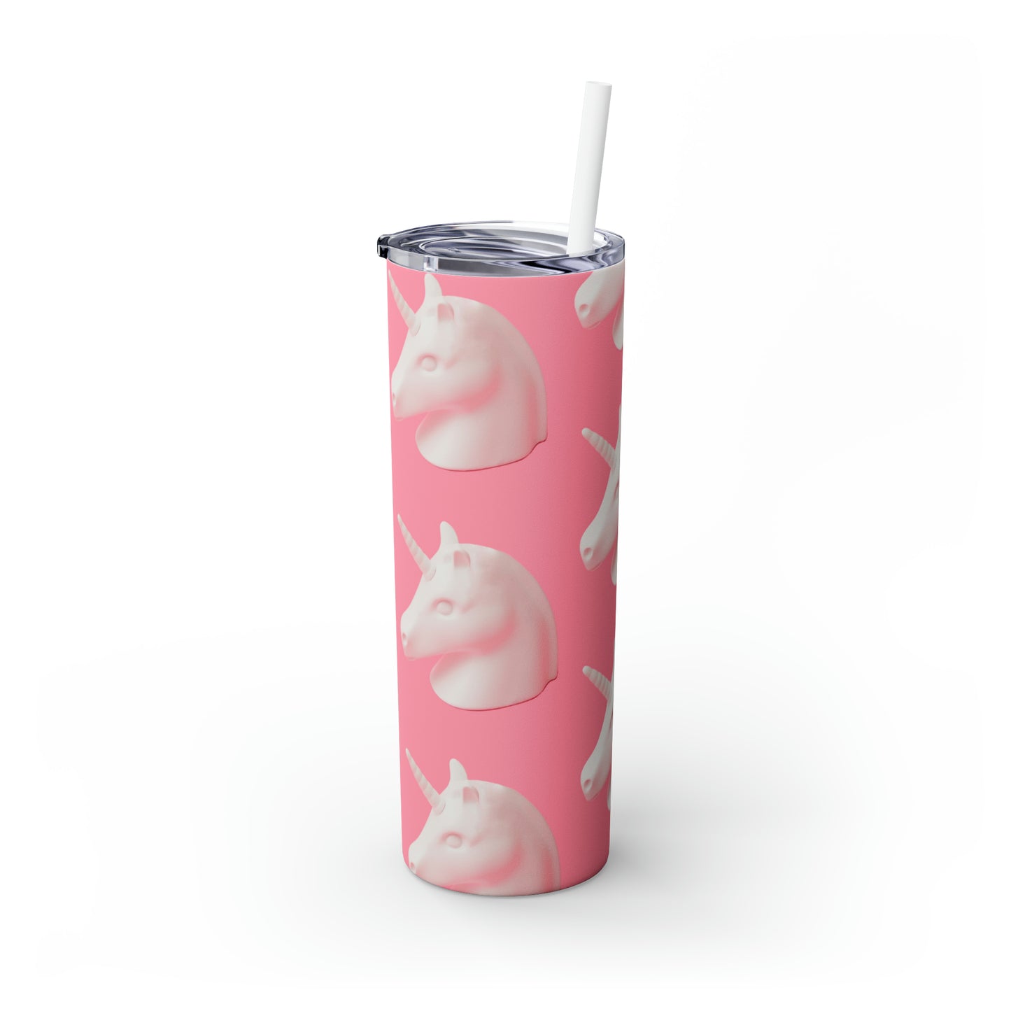 Licorne - Inovax Maars® Skinny Tumbler avec paille 20oz