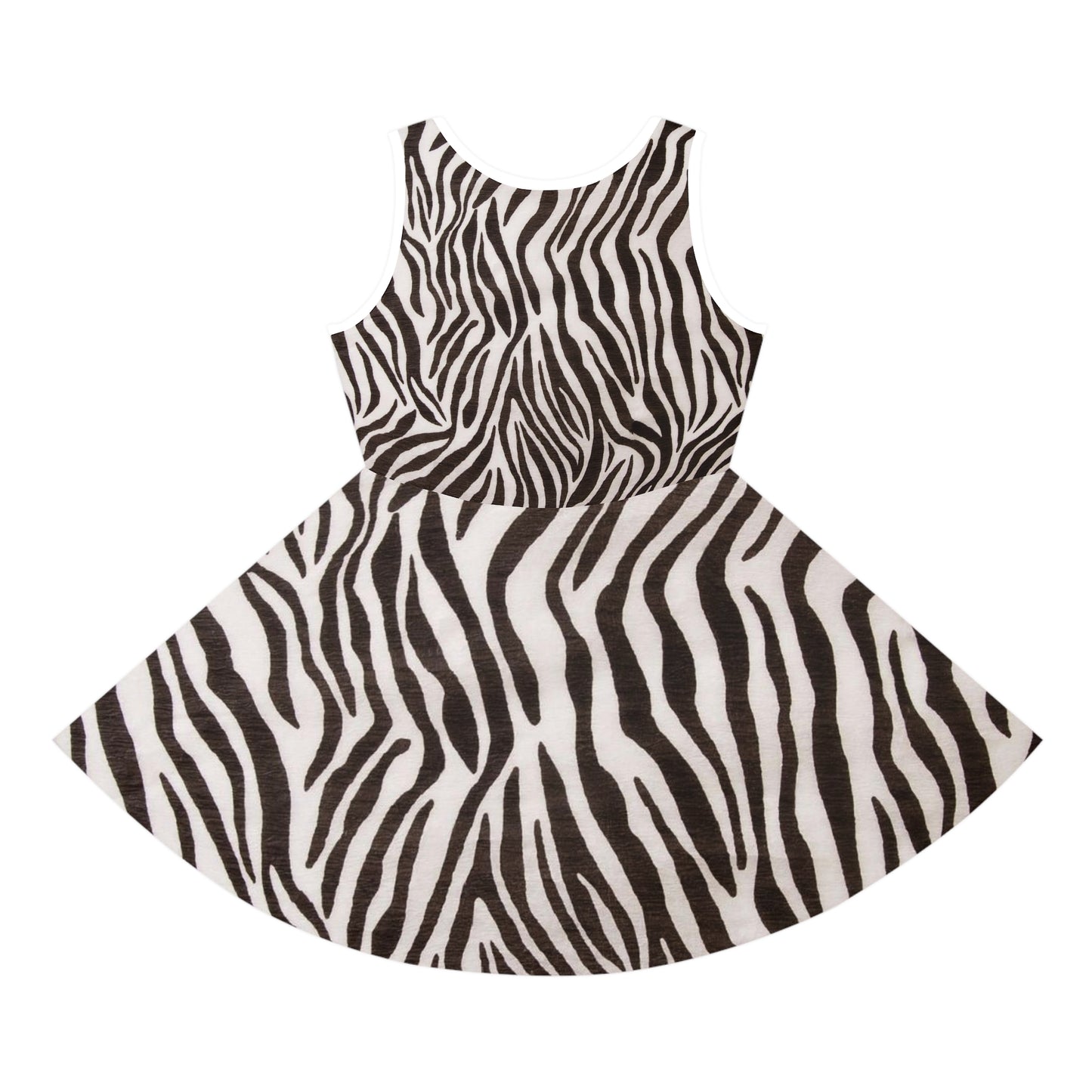 Zebra - Vestido de verano sin mangas para niña Inovax