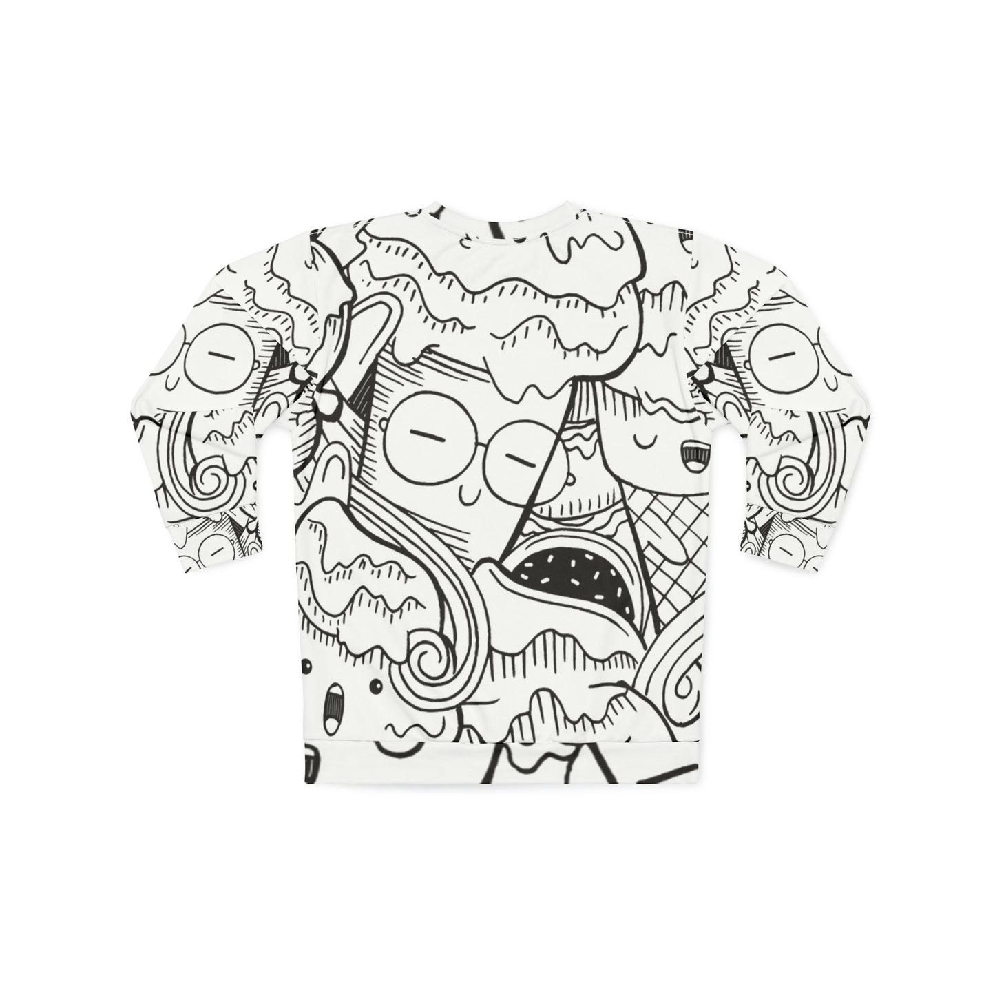 Doodle Icecream - Inovax Unisex Sweatshirt