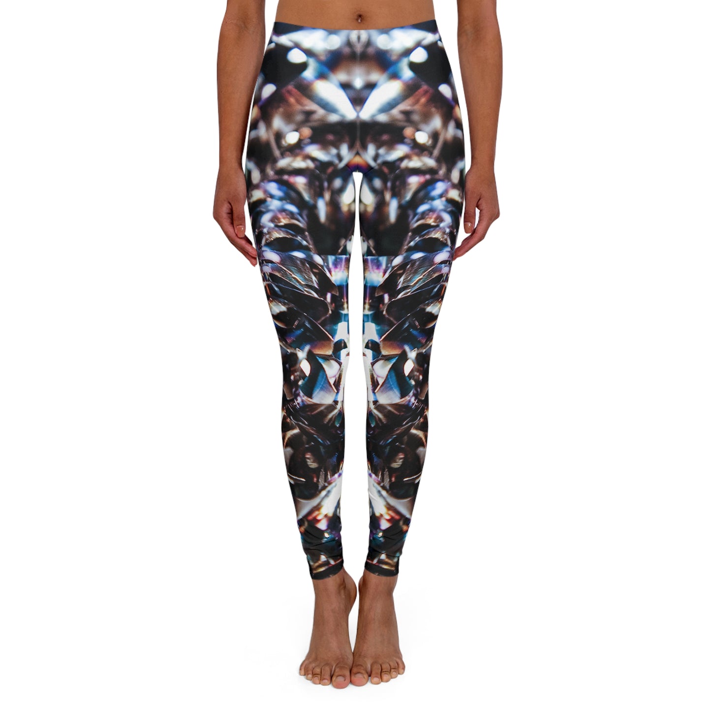 Liquid Metalic - Inovax Women's Spandex Leggings