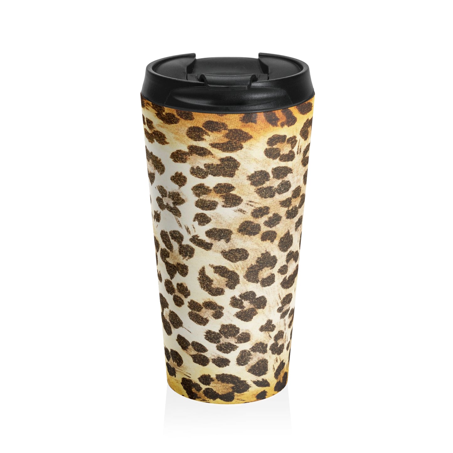 Cheetah - Inovax Stainless Steel Travel Mug