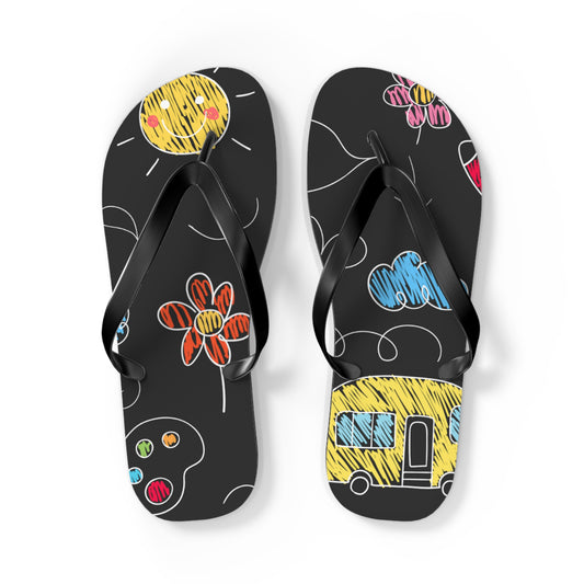 Kids Doodle Playground - Inovax Flip Flops