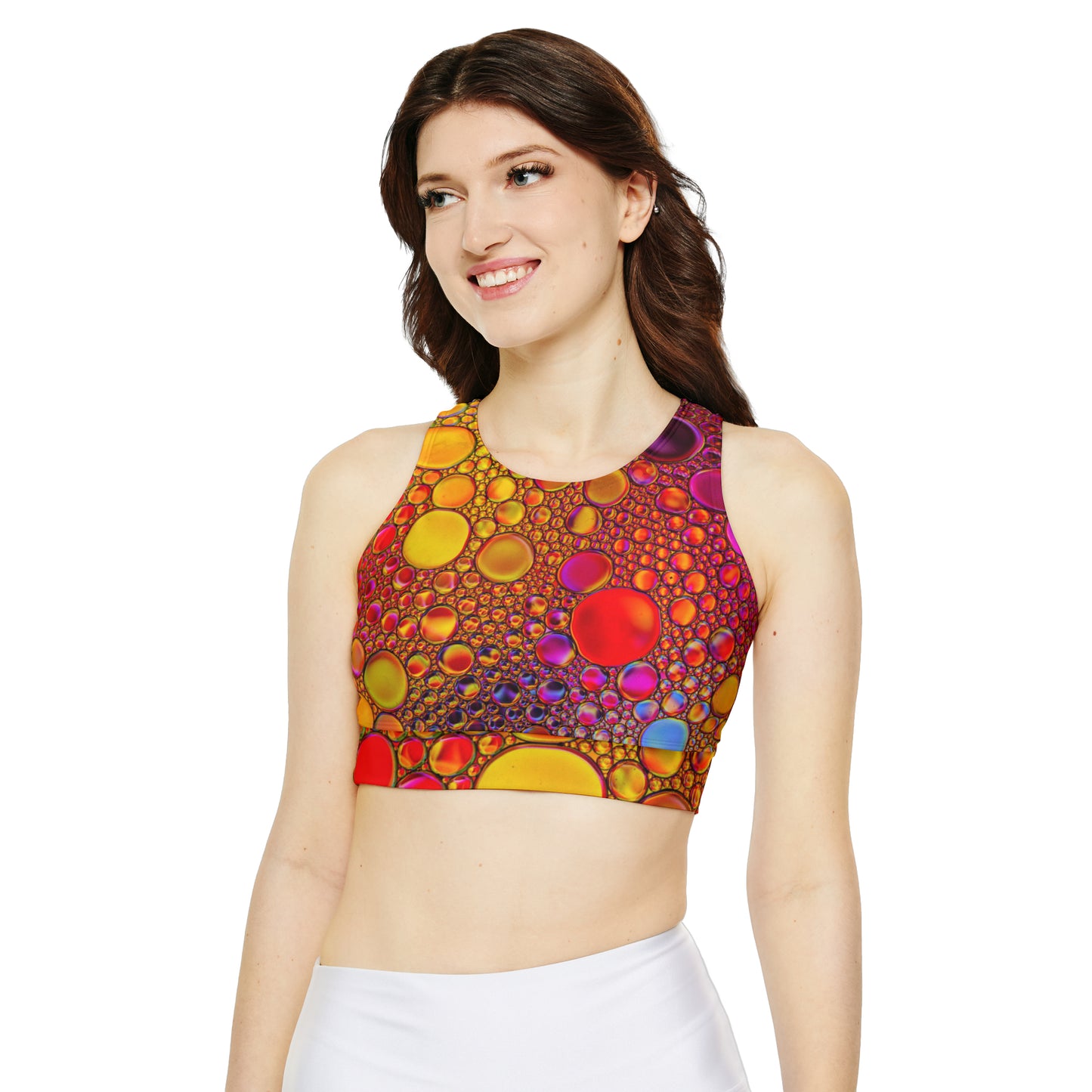 Sparkling Colors - Inovax Padded Sports Bra