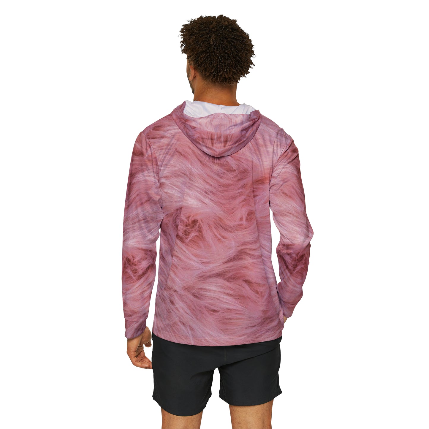 Pink Teddy - Sudadera con capucha deportiva de calentamiento para hombre