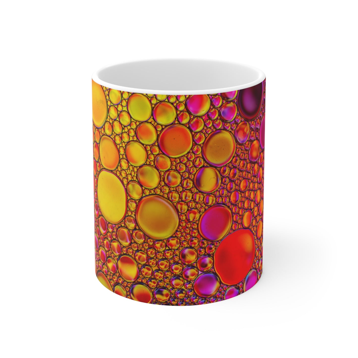 Couleurs scintillantes - Tasse en céramique Inovax 11oz