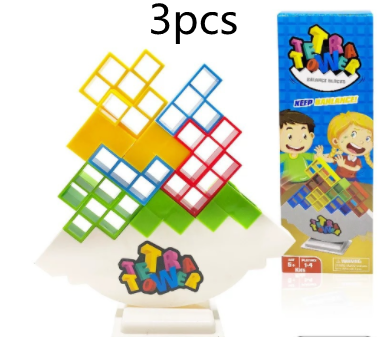 Juegos de mesa apilables de equilibrio para niños y adultos, juguetes de bloques de torre para fiestas familiares, juegos de viaje, rompecabezas para niños y niñas, juguete de bloques de construcción