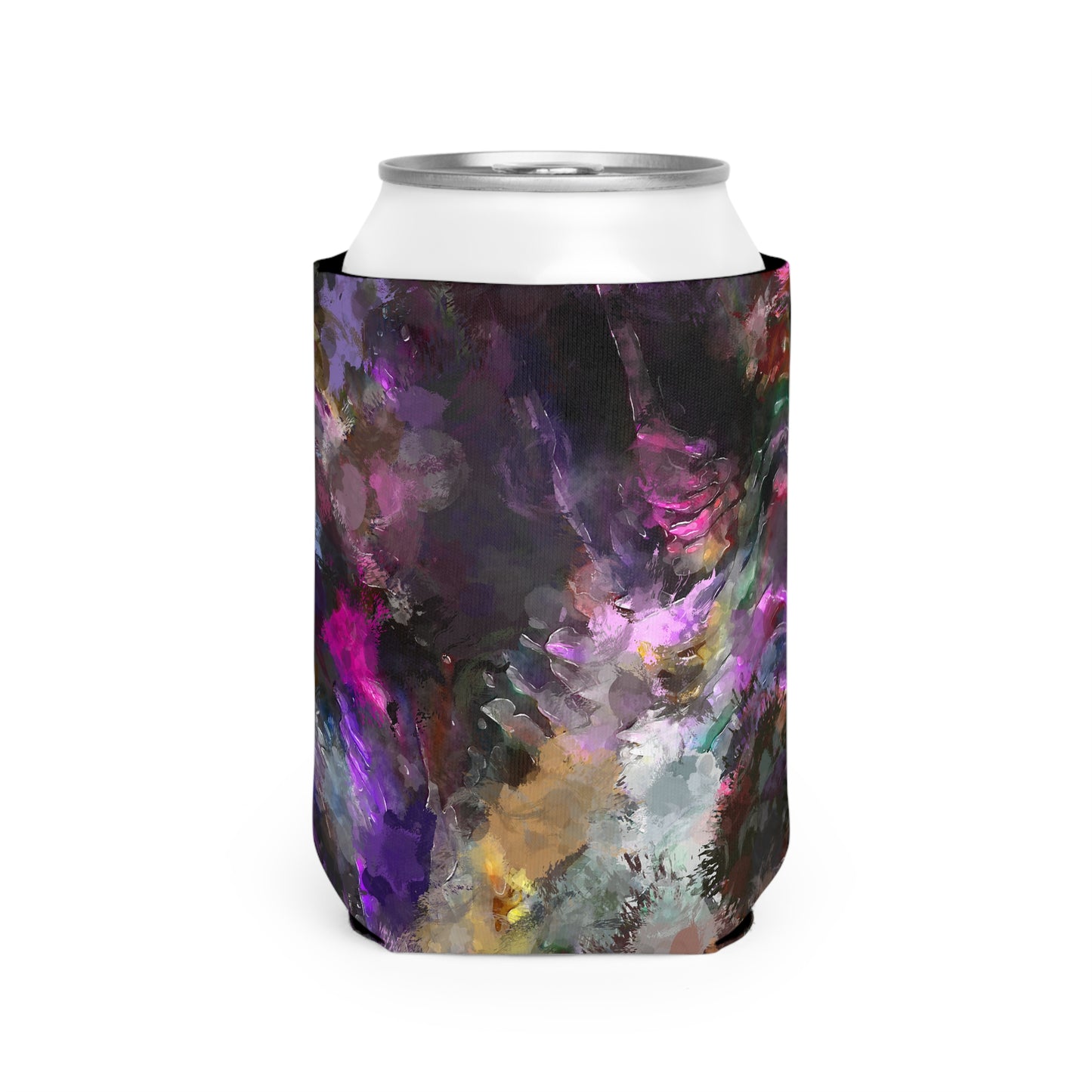 Purple Painting - Inovax Can Cooler Sleeve