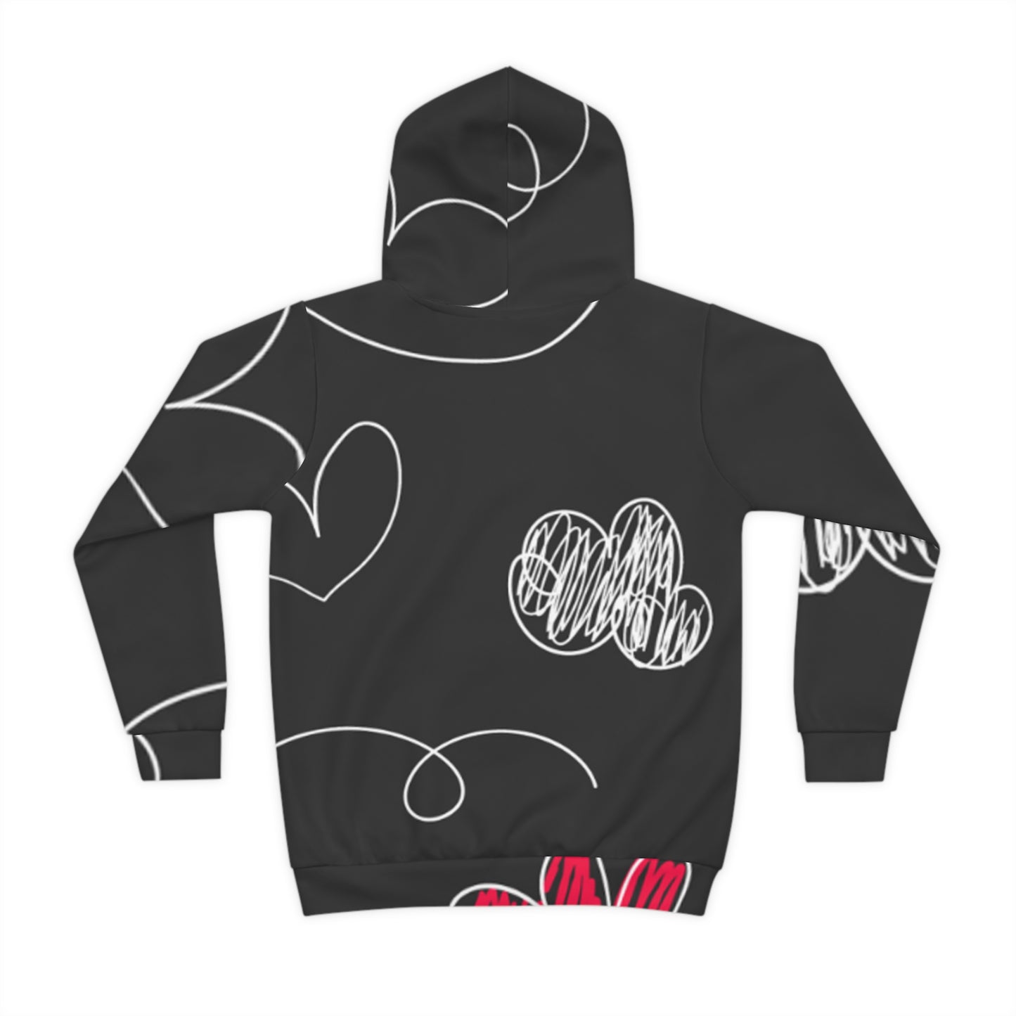 Kids Doodle Playground - Sudadera con capucha para niños Inovax