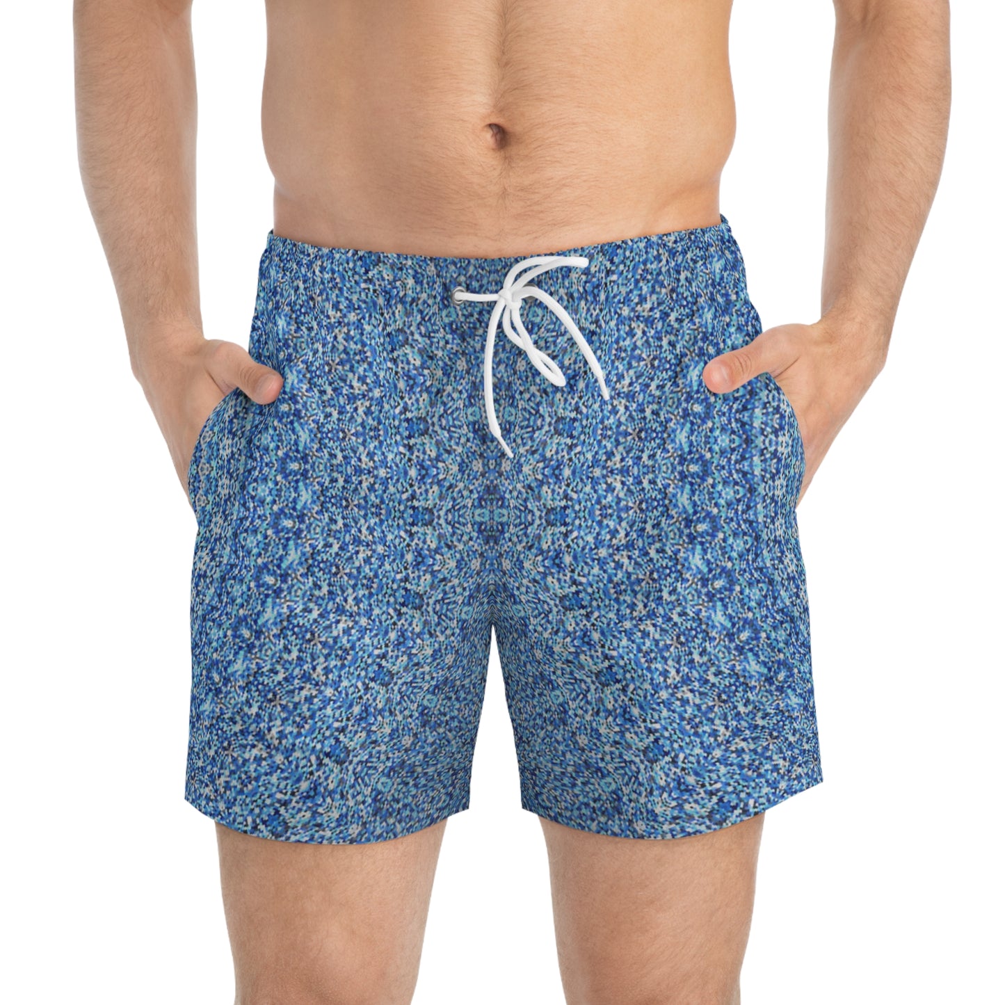 Blue Mandala - Inovax Swim Trunks