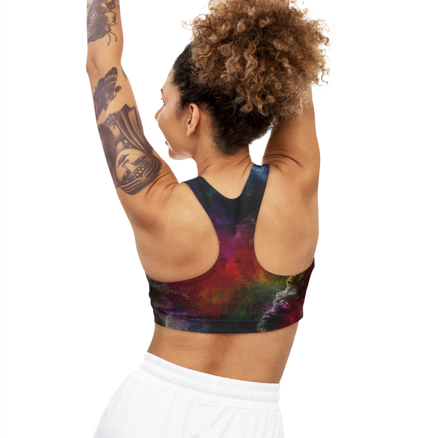 Dark Explosion  - Inovax Seamless Sports Bra