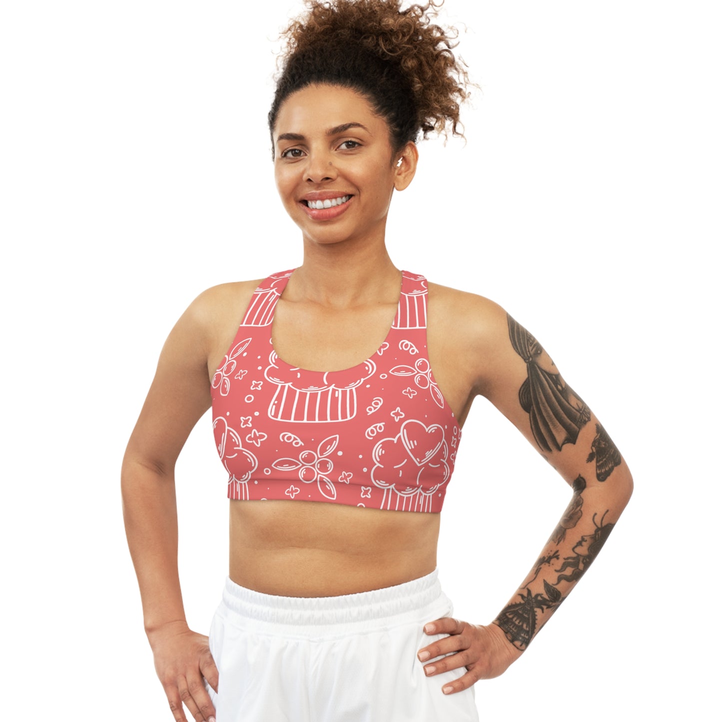 Doodle Pancake - Soutien-gorge de sport sans couture Inovax